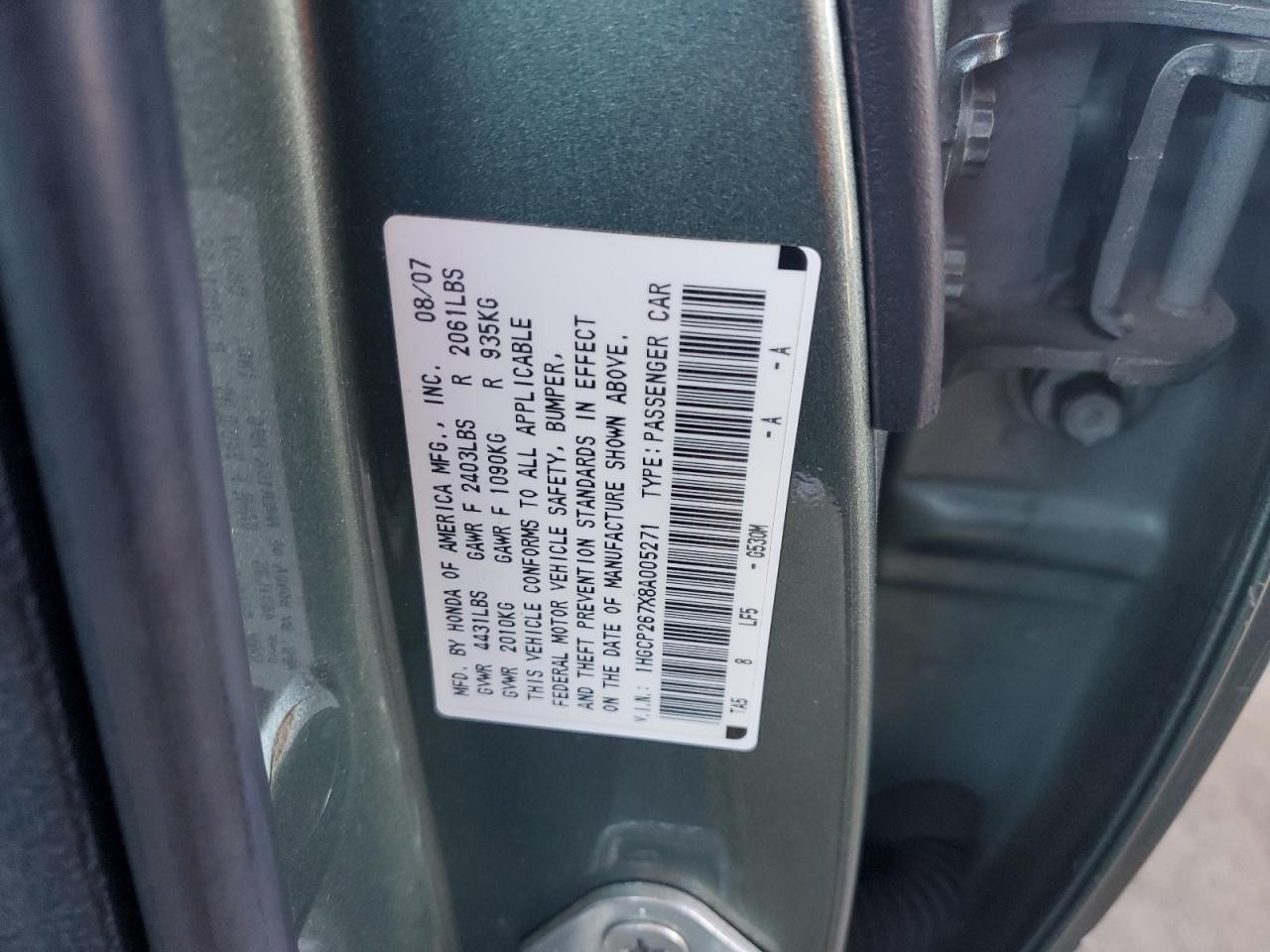 2008 Honda Accord - Image 12