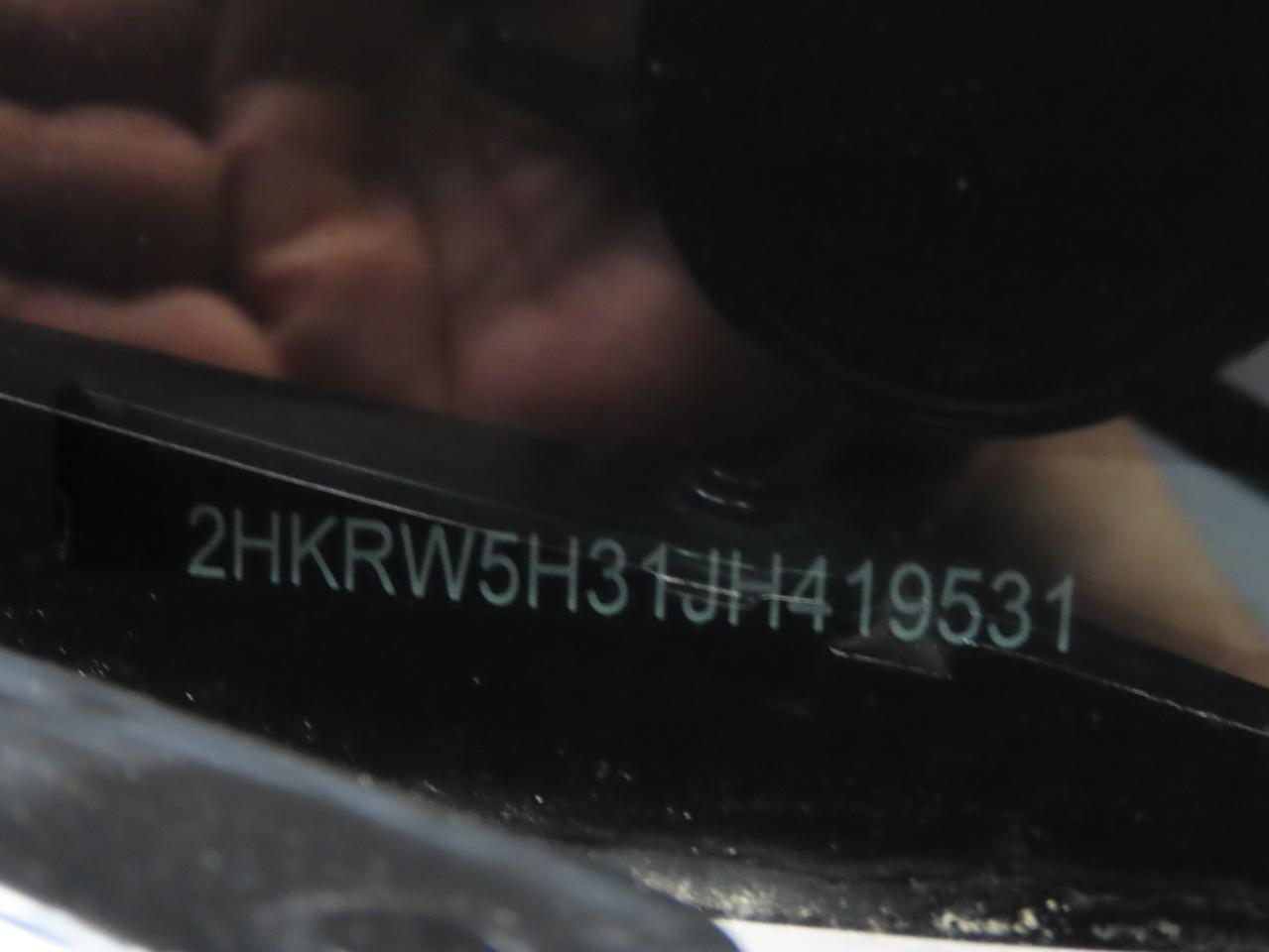 2HKRW5H31JH419531 HONDA CRV 2018