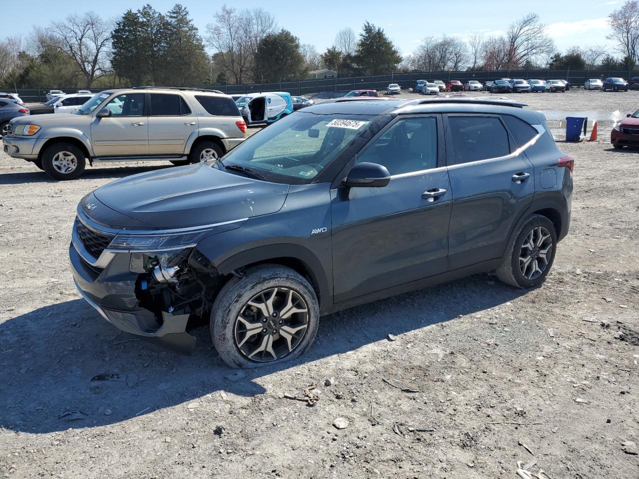 2022 Kia Seltos Ex na sprzedaż w Madisonville, TN - Front End