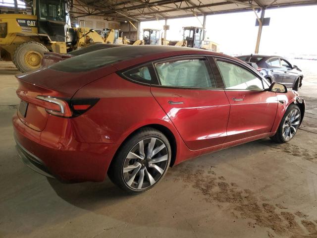  TESLA MODEL 3 2024 Burgundy