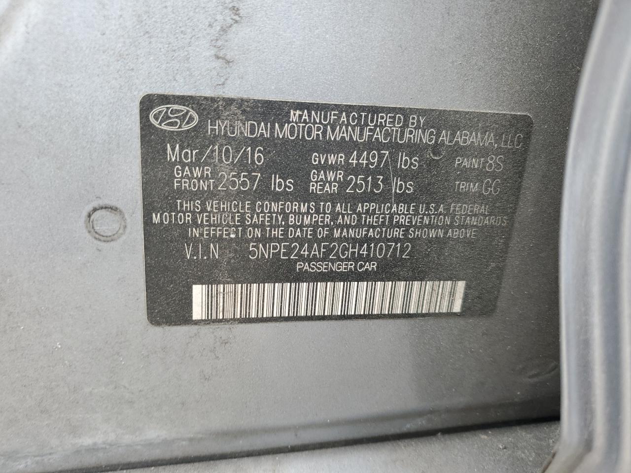 2016 Hyundai Sonata - Image 12