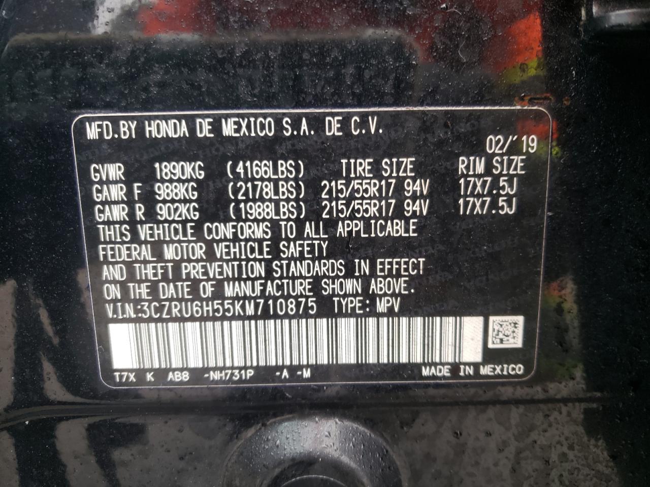2019 Honda HR-V - Image 13
