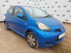 2011 TOYOTA AYGO BLUE for sale at Copart CORBY