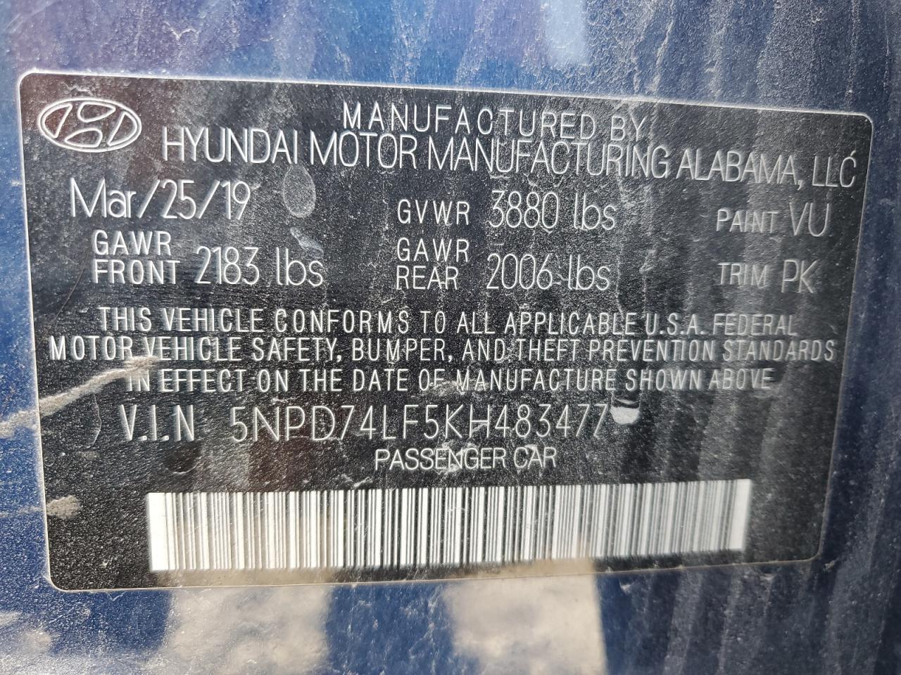 2019 Hyundai Elantra - Image 13