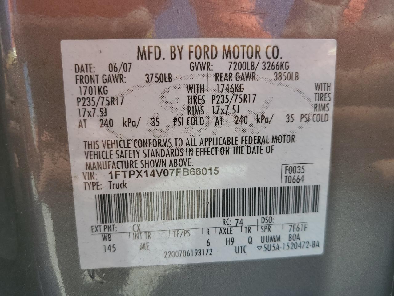 2007 Ford F-150 - Image 12