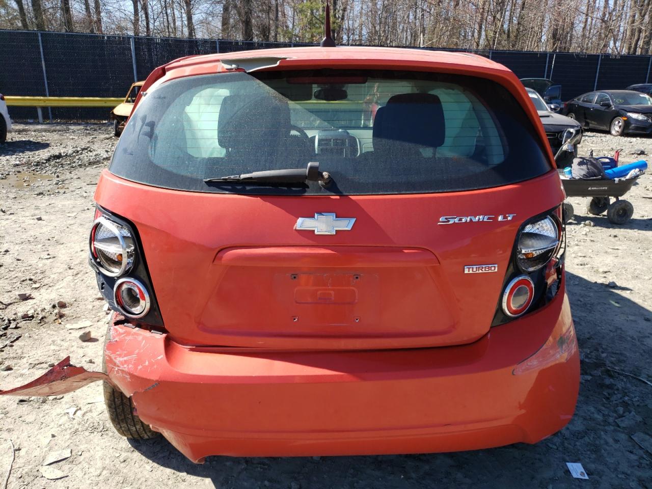 2013 Chevrolet Sonic Lt VIN: 1G1JD6SB7D4108620 Lot: 48750135