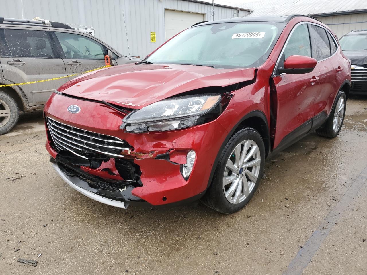 1FMCU9J96NUA14628 FORD ESCAPE 2022