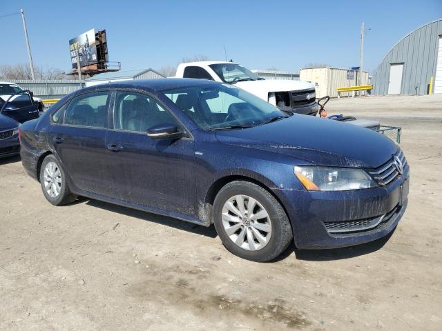 Sedans VOLKSWAGEN PASSAT 2015 Blue