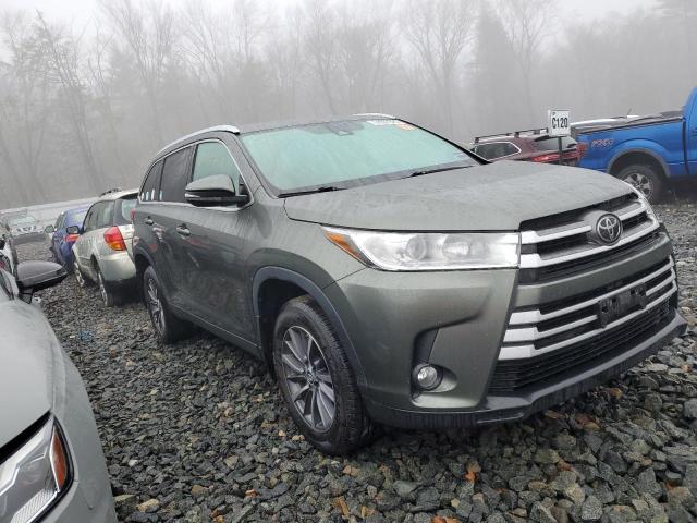 TOYOTA HIGHLANDER 2019 Зеленый