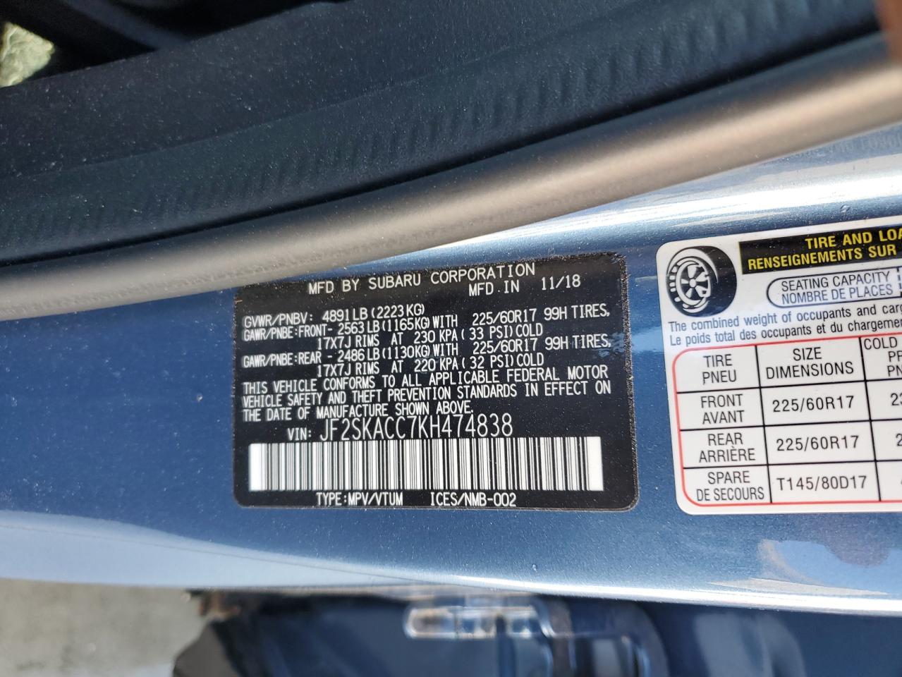 2019 Subaru Forester - Image 13
