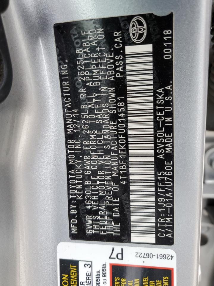 2015 Toyota Camry - Image 12