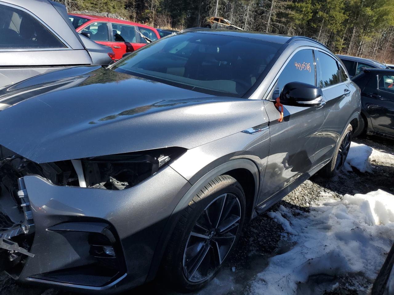 2023 Infiniti Qx55 Luxe იყიდება Montreal-est-ში, QC - Front End