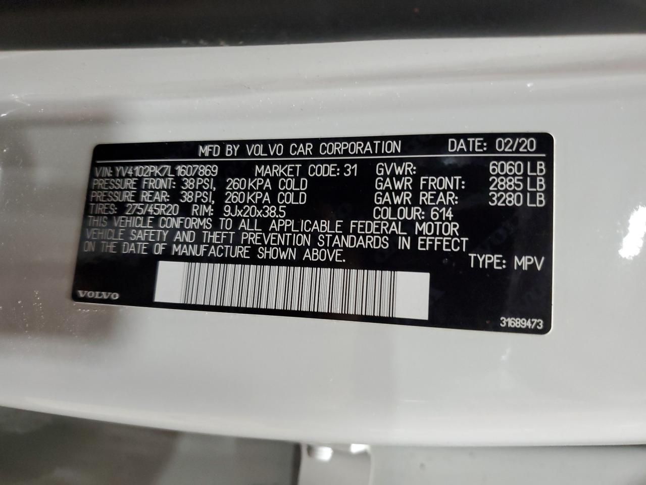 2020 Volvo XC90 - Image 13