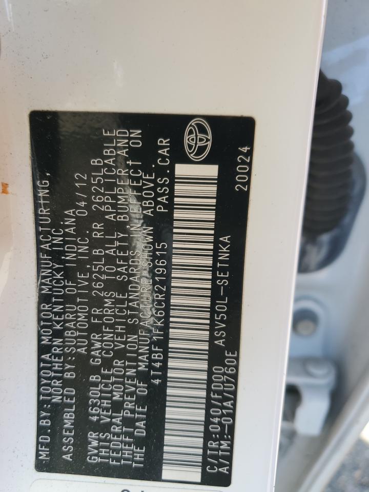 2012 Toyota Camry - Image 14