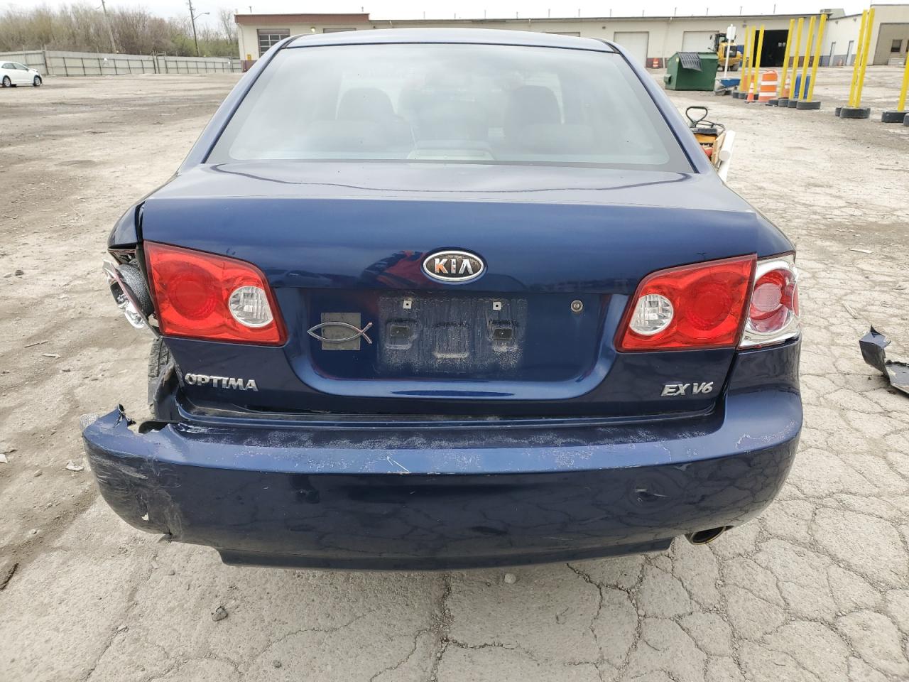 2008 Kia Optima Lx VIN: KNAGE124685234659 Lot: 51337365