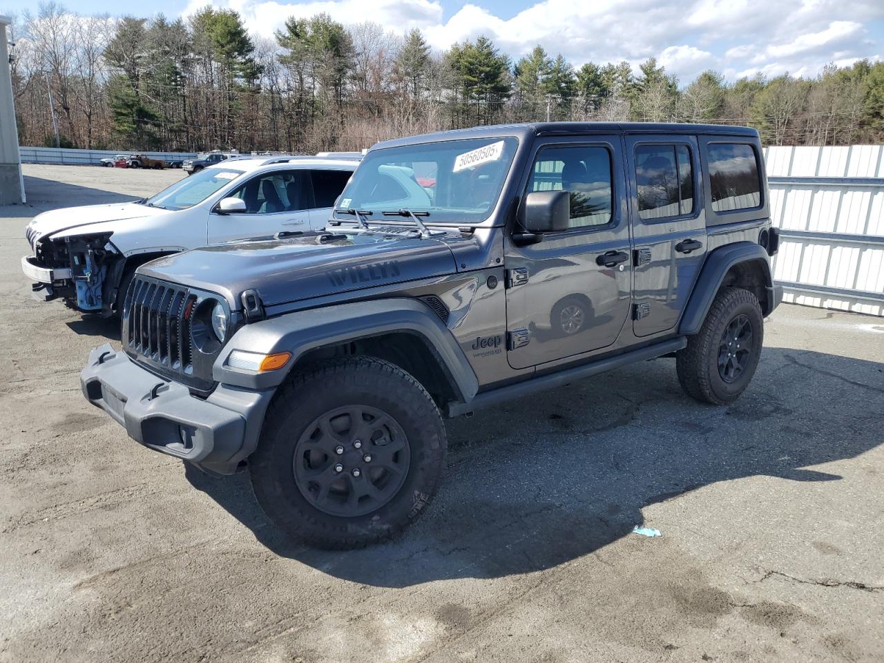 2020 Jeep Wrangler Unlimited Sport იყიდება Exeter-ში, RI - Front End