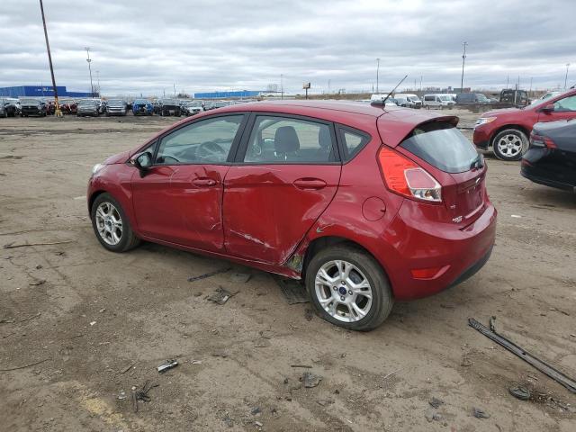  FORD FIESTA 2016 Czerwony