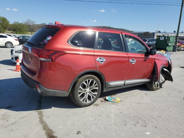  MITSUBISHI OUTLANDER 2018 Червоний