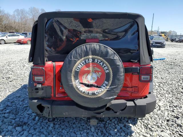  JEEP WRANGLER 2017 Red