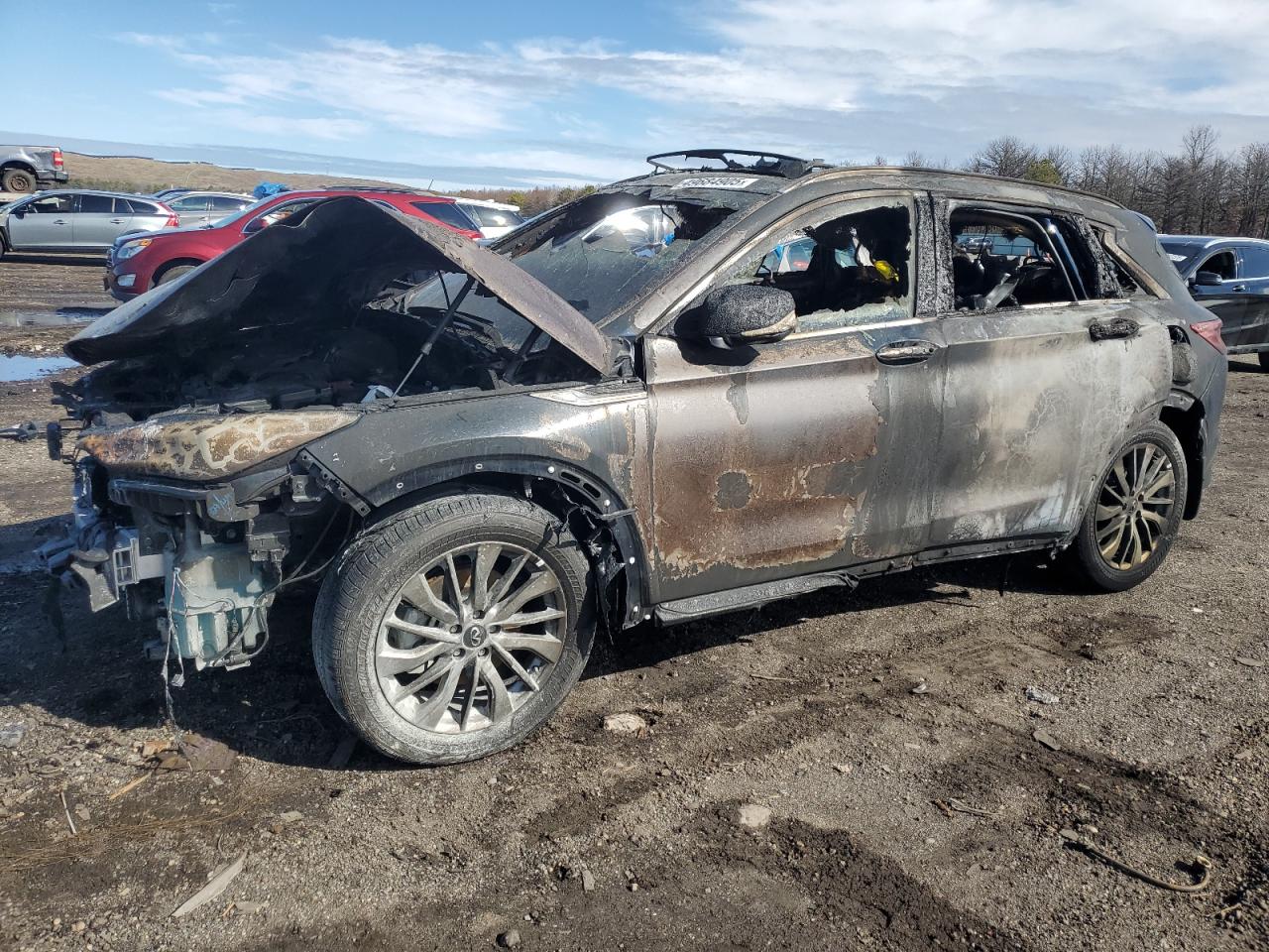 2025 Infiniti Qx50 Luxe de vânzare în Brookhaven, NY - Burn - Engine
