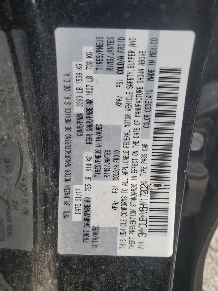 3MYDLBYV6HY172024 TOYOTA YARIS 2017