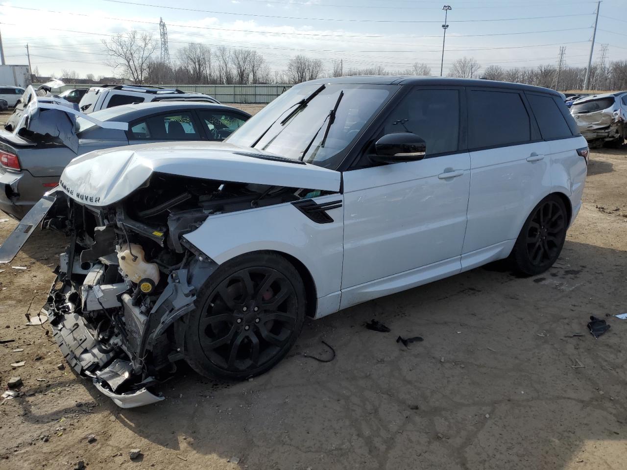 2017 Land Rover Range Rover Sport Hse Dynamic на продаже в Woodhaven, MI - Front End