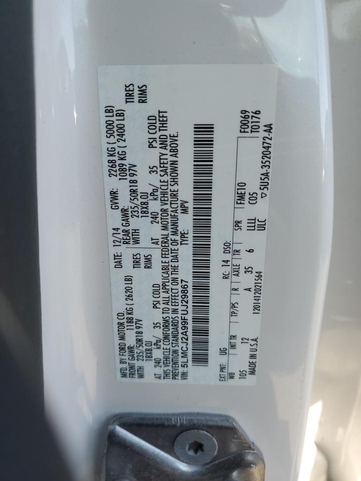 2015 Lincoln MKZ - Image 13