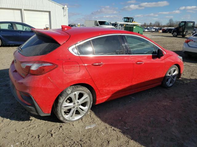  CHEVROLET CRUZE 2017 Czerwony