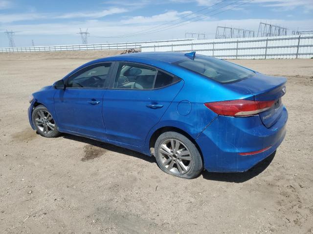  HYUNDAI ELANTRA 2018 Синий