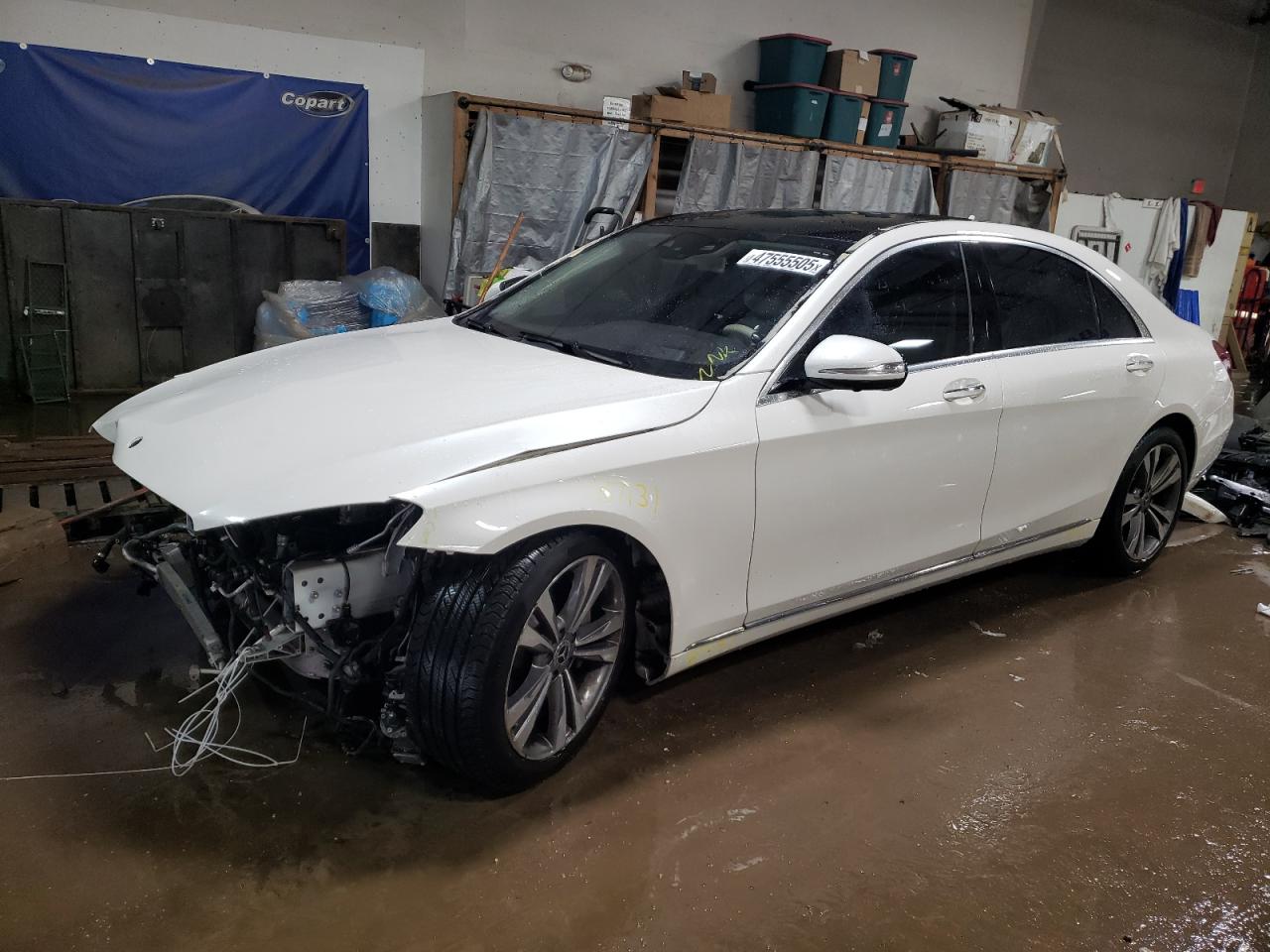 2018 Mercedes-Benz S 560 4Matic للبيع في Elgin، IL - Front End