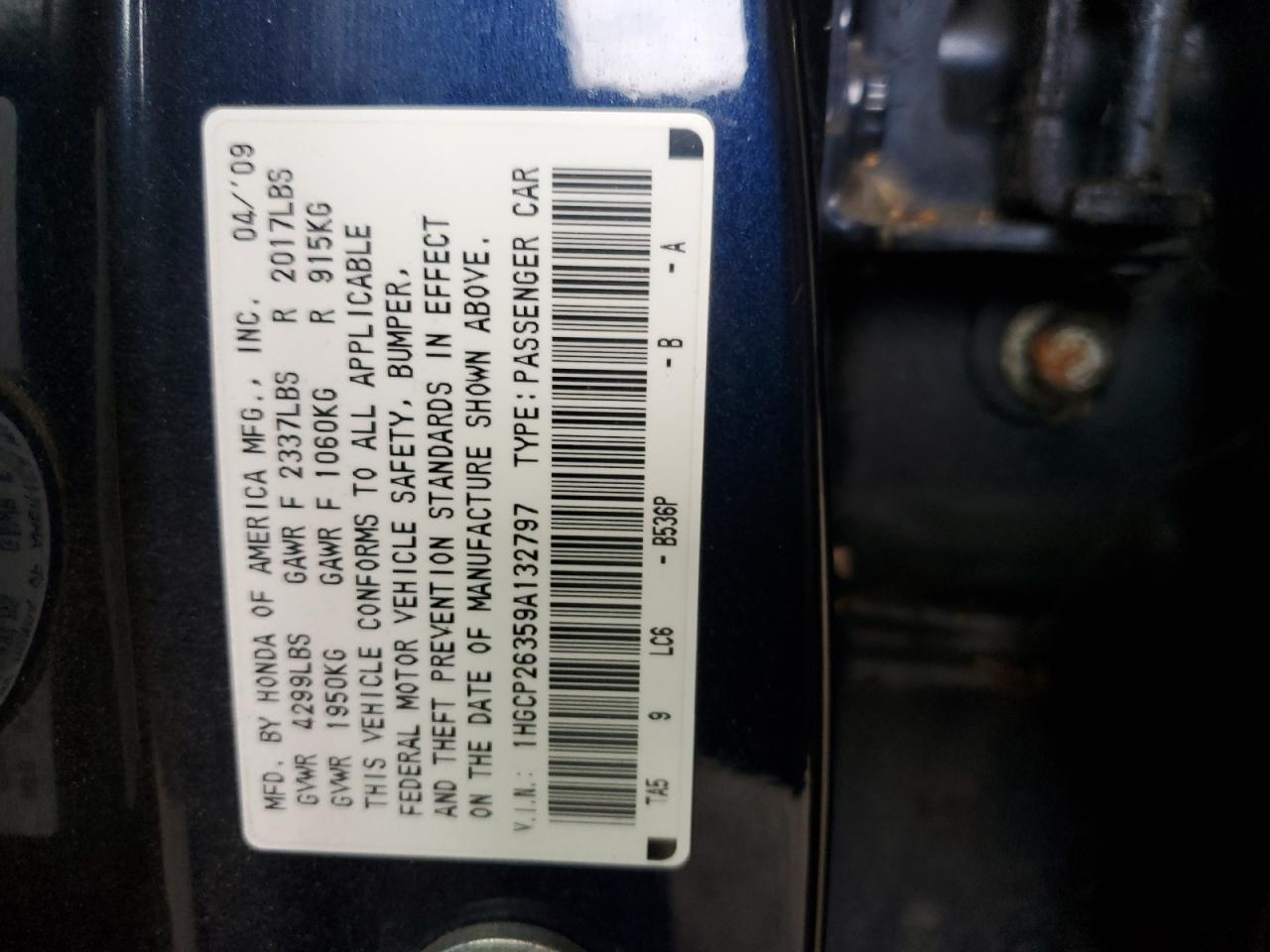 2009 Honda Accord - Image 13