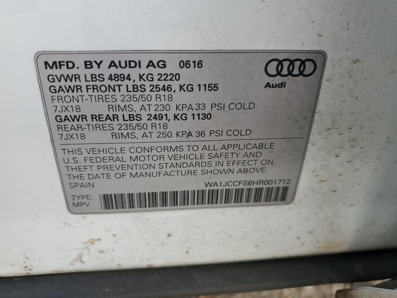 2017 Audi Q3 - Image 13