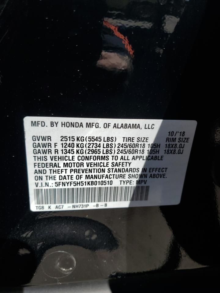 2019 Honda Pilot - Image 15