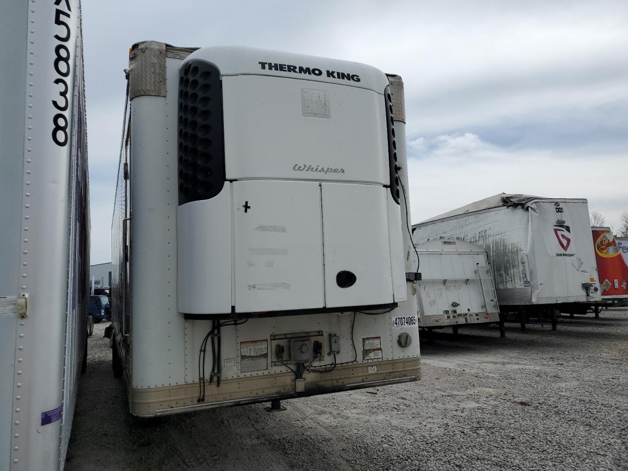 2014 Great Dane Gm111412140 Refrigerated Van Trailer იყიდება Tulsa-ში, OK - Side