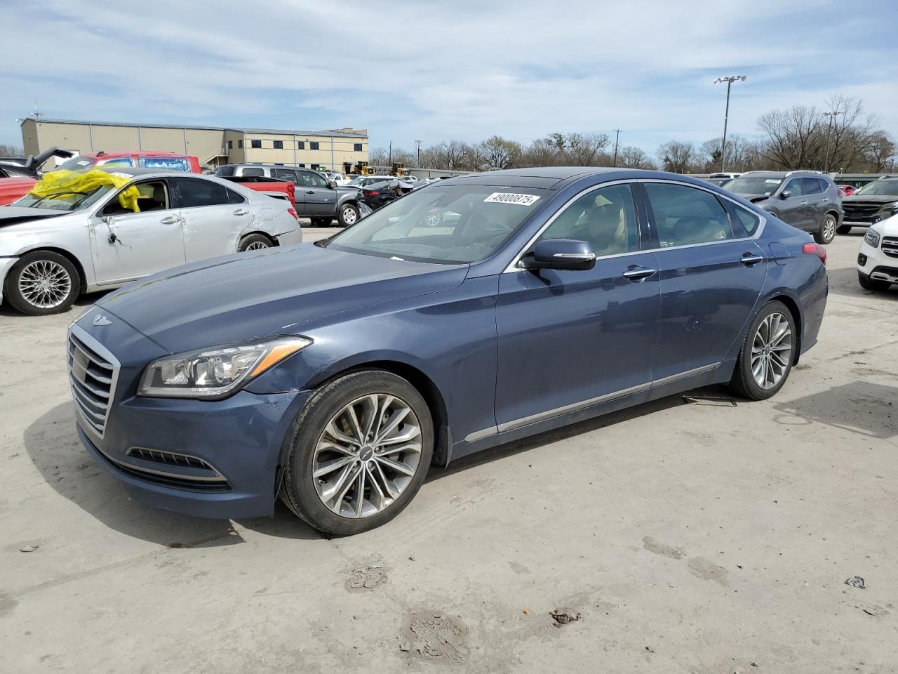 2015 Hyundai Genesis 3.8L للبيع في Wilmer، TX - Rear End