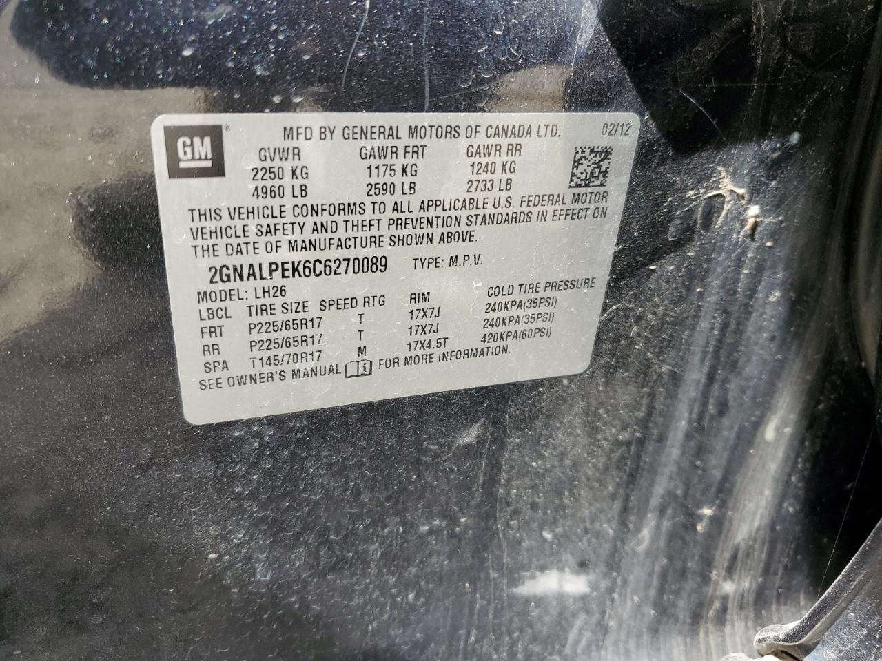 2012 Chevrolet Equinox - Image 13