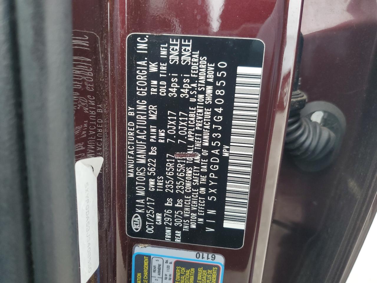 2018 Kia Sorento - Image 15