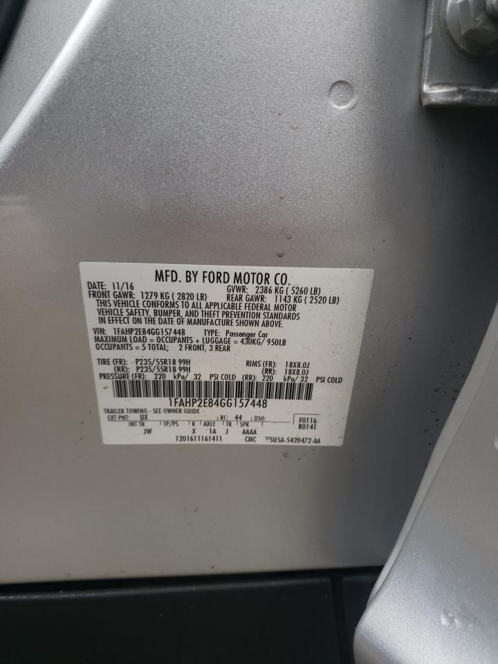 1FAHP2E84GG157448 FORD TAURUS 2016