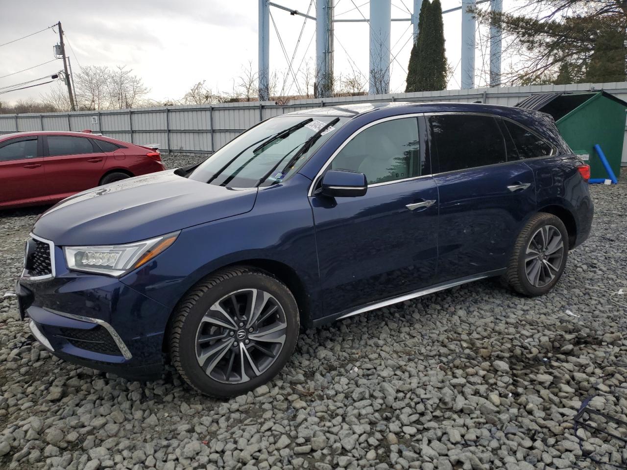 2020 Acura Mdx Technology للبيع في Windsor، NJ - Side