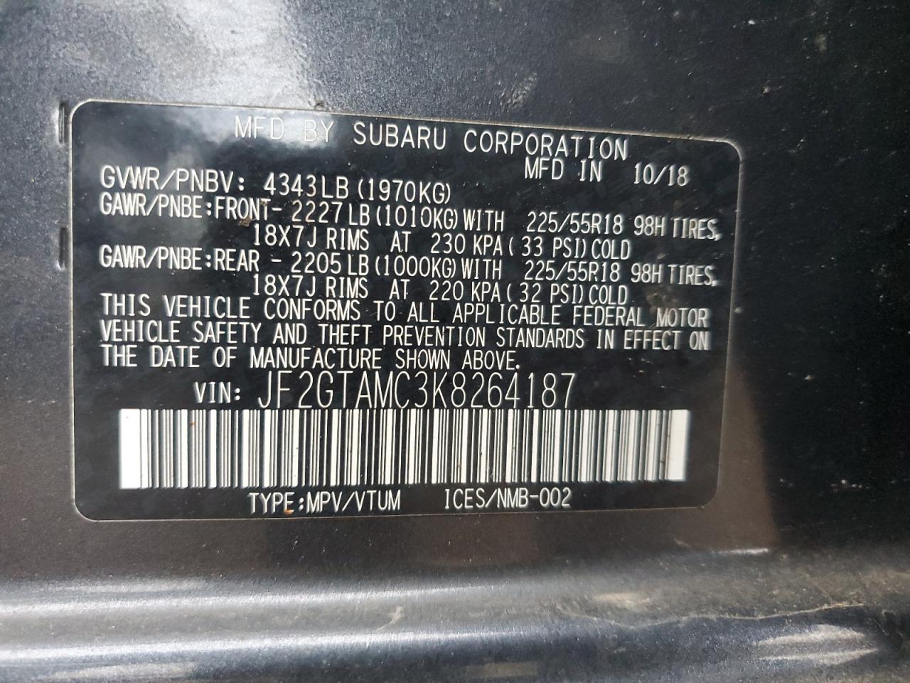 2019 Subaru XV - Image 12