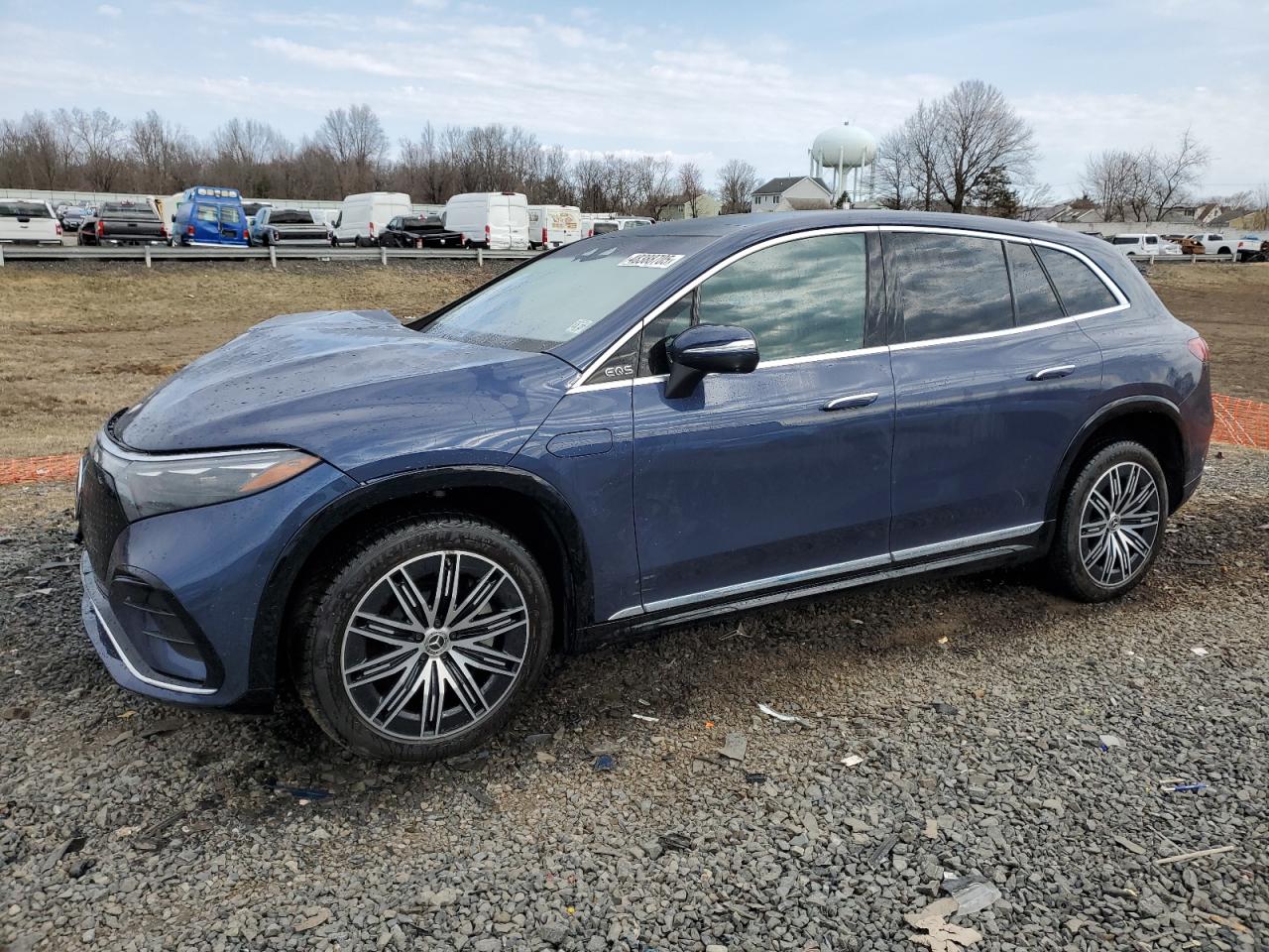 2023 Mercedes-Benz Eqs Suv 580 4Matic იყიდება Hillsborough-ში, NJ - Front End