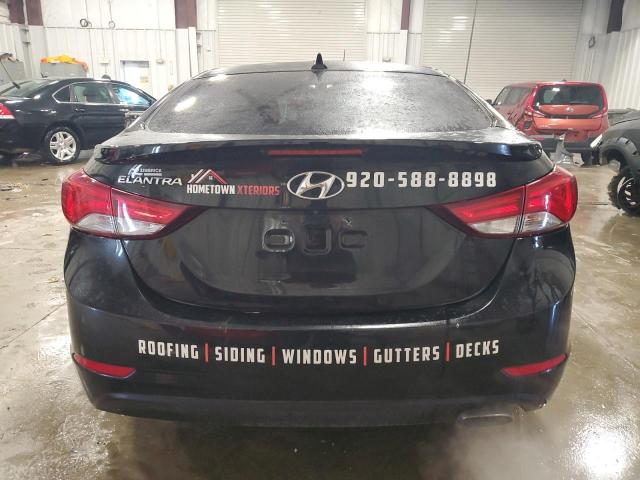  HYUNDAI ELANTRA 2016 Черный