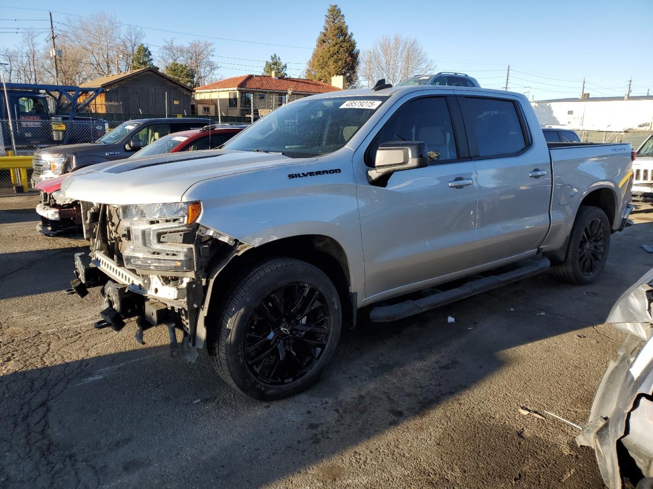 2022 Chevrolet Silverado Ltd K1500 Rst en Venta en Denver, CO - Front End