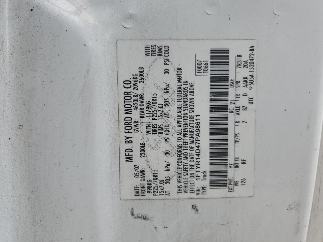 2007 Ford Ranger - Image 15