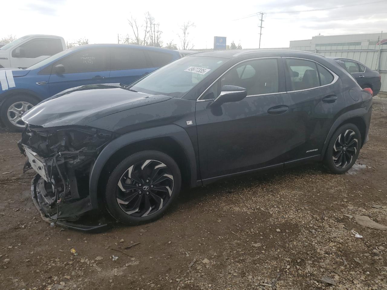 2021 Lexus Ux 250H na sprzedaż w Chicago Heights, IL - Front End