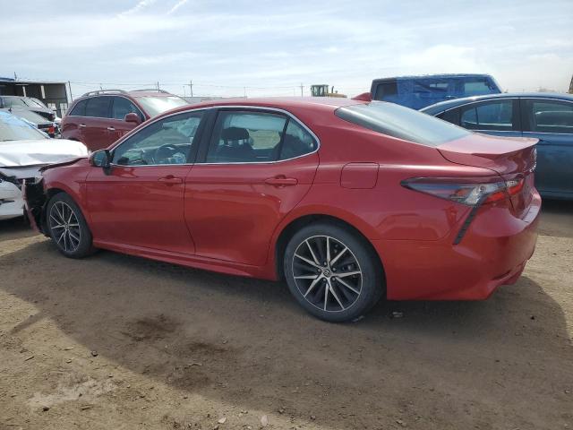  TOYOTA CAMRY 2021 Красный