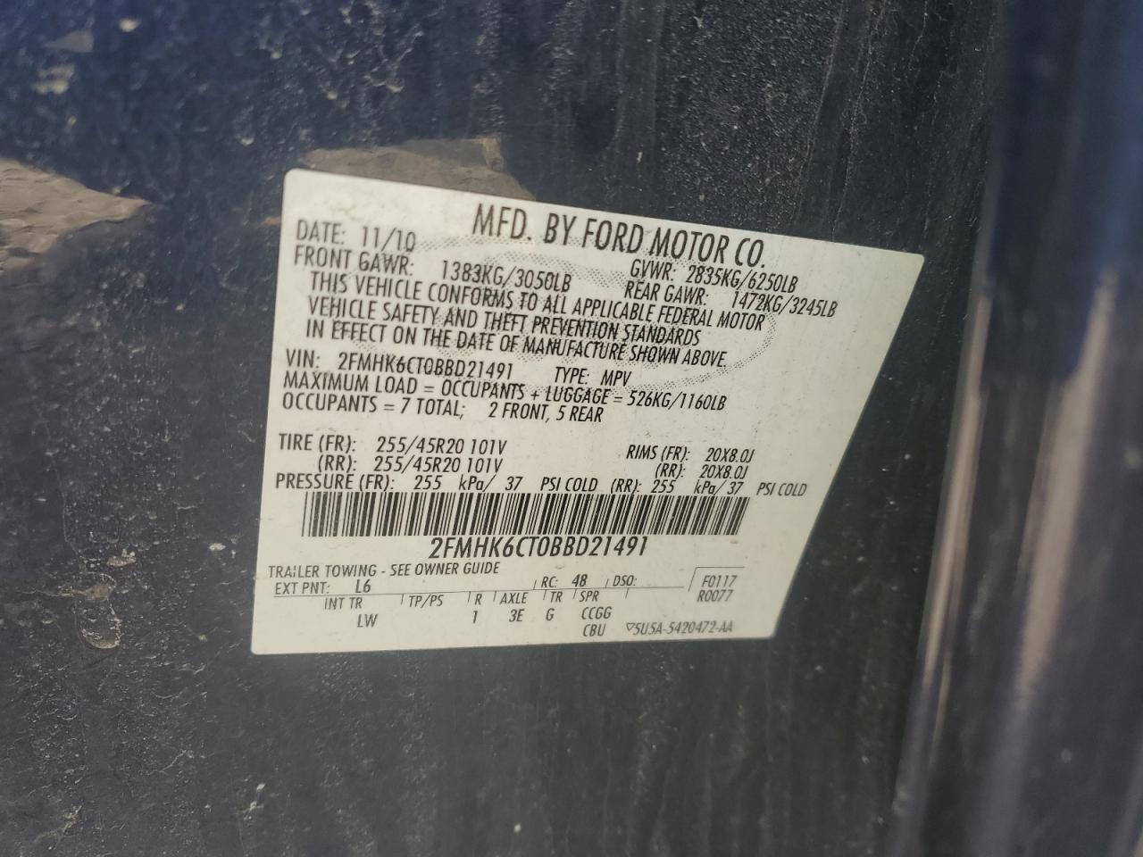 2011 Ford Flex - Image 15
