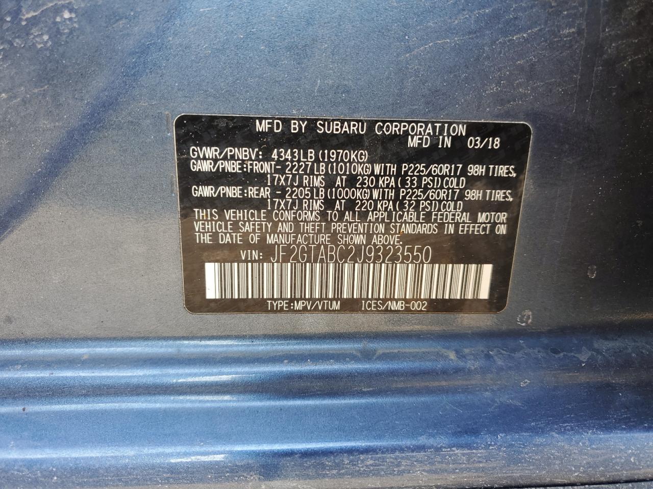 2018 Subaru XV - Image 12