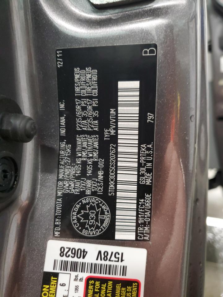 2012 Toyota Sienna - Image 14