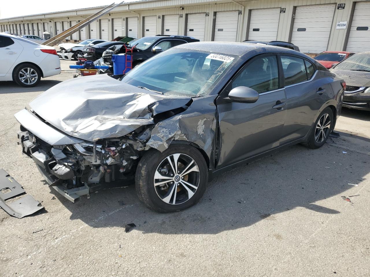 2021 Nissan Sentra Sv للبيع في Louisville، KY - Front End
